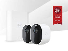 Load image into Gallery viewer, Arlo Pro 3 – Wire-Free Security 2 Camera System | 2K with HDR, Indoor/Outdoor, Color Night Vision, Spotlight, 160° View, 2-Way Audio, Siren | Works with Alexa | (VMS4240P)
