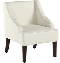 Load image into Gallery viewer, HomePop Swoop Arm Accent Chair, Cream
