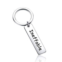 Load image into Gallery viewer, FOTAP Ineffable Keychain Good Omens Inspire Gift Crowley and Aziraphale Gift Good Omens Ineffable Husbands Keychains
