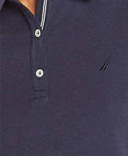 Load image into Gallery viewer, Nautica Women's 3-Button Short Sleeve Breathable 100% Cotton Polo Shirt, Navy, X-Large
