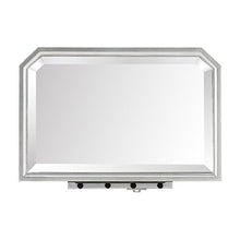 Load image into Gallery viewer, Powell Jewelry Armoire Wood, Silver Mirrored
