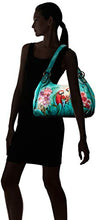 Load image into Gallery viewer, Anna by Anuschka womens Hobo Ruched Handbag Genuine Leather, Brazilian Beauties, One Size US
