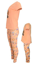 Load image into Gallery viewer, Unique Baby Girls Matching Mommy and Me Lattes Pant Set (14-16, Pumpkin Spice)

