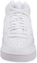 Load image into Gallery viewer, Nike Women's Court Vision Mid Sneaker, White/White-White, 9.5 Regular US
