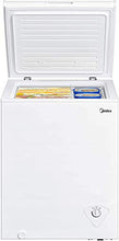 Load image into Gallery viewer, Midea MRC04M3AWW, White 3.5 cu. ft. Mini Freezer, Cubic Feet
