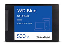 Load image into Gallery viewer, Western Digital 500GB WD Blue 3D NAND Internal PC SSD - SATA III 6 Gb/s, 2.5"/7mm, Up to 560 MB/s - WDS500G2B0A
