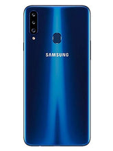 Load image into Gallery viewer, Samsung Galaxy A20S w/Triple Cameras (32GB, 3GB RAM) 6.5" Display, Snapdragon 450, 4000mAh Battery, US &amp; Global 4G LTE GSM Unlocked A207M/DS - International Model (Blue, 32GB + 64GB SD Bundle)
