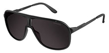 Load image into Gallery viewer, Carrera Unisex-Adult New Safari/S Sunglasses, Matte Black,Shinny Black &amp; Brown Gray, 62 mm
