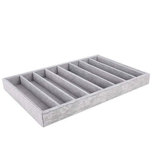 Load image into Gallery viewer, Autoark Ice Velvet Stackable Jewelry Tray Showcase Display Organizer,Set of 3,AJ-075
