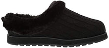 Load image into Gallery viewer, Skechers BOBS Women's Keepsakes Ice Angel Slipper, Black/Black, 5.5 M US
