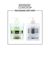 Load image into Gallery viewer, Advanced Clinicals Coconut Oil Cream. Spa size 16oz Moisturizing Cream. Coconut Oil for Face, Hands, Hair. (16 Ounce (Pack of 1))
