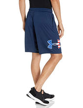 Load image into Gallery viewer, Under Armour Men's Freedom Tech Logo Shorts , Academy Blue (408)/Academy Blue , 4X-Large
