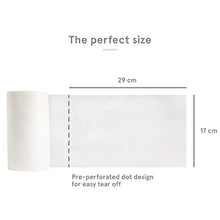 Load image into Gallery viewer, LA PETITE OURSE Cloth Diaper Liners, Disposable Biodegradable Cloth Diaper Liner Rolls, Fragrance Free Cloth Diaper Liners, Unscented, SGS Certified, 11.5 X 6.75 inches - 100 Sheets/Roll - Pack of 4
