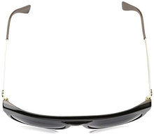 Load image into Gallery viewer, Versace Women's Brow Bar Sunglasses, Black/Grey, One Size
