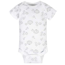 Load image into Gallery viewer, Gerber Baby 4-Pack Short Sleeve Onesies Bodysuits, I Love Ewe/Grey, 6-9 Months
