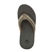 Load image into Gallery viewer, Dockers Mens Felix Casual Flip-Flop Sandal Shoe, Grey, 7 M
