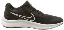 Load image into Gallery viewer, Nike Unisex-Child Star Runner 3 (GS) Sneaker (Black/White, Numeric_4)
