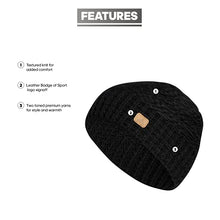 Load image into Gallery viewer, adidas Women's Whittier 2 Beanie, Black F21, One Size
