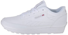 Load image into Gallery viewer, Reebok Women Classic Renaissance Sneaker, White/Steel, 9

