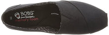 Load image into Gallery viewer, BOBS from Skechers Women's Plush Peace and Love Flat,Black,7 M US
