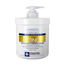 Load image into Gallery viewer, Advanced Clinicals Retinol Cream. Spa Size for Salon Professionals. Moisturizing Formula Penetrates Skin to Erase the Appearance of Fine Lines &amp; Wrinkles. Fragrance Free. (16 Ounce (Pack of 1))
