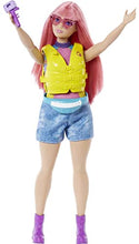 Load image into Gallery viewer, Barbie It Takes Two Camping Playset with Daisy Doll (Curvy with Pink Hair, 11.5 in), Pet Puppy, Kayak &amp; Camping Accessories, Gift for 3 to 7 Year Olds
