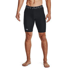 Load image into Gallery viewer, Under Armour Men's HeatGear Pocket Long Shorts, Black (001)/Pitch Gray, XX-Large Tall
