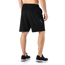 Load image into Gallery viewer, HMIYA Men's Casual Sports Quick Dry Workout Running or Gym Training Short with Zipper Pockets（White,S）
