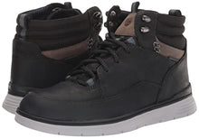 Load image into Gallery viewer, Clarks Men's Braxin Hiker Waterproof Ankle Boot, Black Leather, 8
