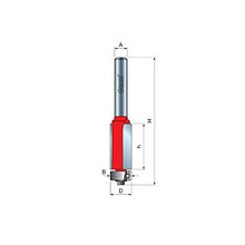 Load image into Gallery viewer, Freud 1/2" Diameter Flush Trim Bit with Bearing with ½” Shank (42-114), Multi
