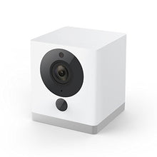 Load image into Gallery viewer, Wyze Cam 1080p HD Indoor Wireless Smart Home Camera with Night Vision, 2-Way Audio, Works with Alexa &amp; the Google Assistant, One Pack, White - WYZEC2
