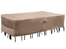 Load image into Gallery viewer, GARVIN Patio Furniture Set Cover,74 Inch Outdoor Table Covers Waterproof Heavy Duty, Rectangle Outdoor Sectional Cover for Couch ,Sofa ,Large Loveseat 74W X 47D X 29H inches
