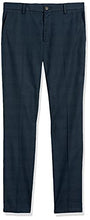 Load image into Gallery viewer, Amazon Brand - Goodthreads Men's Skinny-Fit Wrinkle Free Dress Chino Pant, Navy Glen Plaid, 40W x 36L
