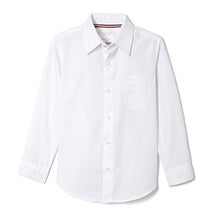 Load image into Gallery viewer, French Toast Boys' Long Sleeve Classic Dress Shirt (Standard &amp; Husky), White, 7
