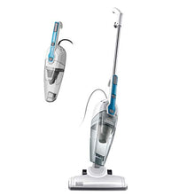 Load image into Gallery viewer, Black &amp; Decker BDST1609 3-in-1 Corded Lightweight Handheld Cleaner &amp; Stick Vacuum Cleaner, White with Aqua Blue
