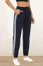 Load image into Gallery viewer, LouKeith Womens Sweatpants High Waist Joggers for Women Loose Comfy Drawstring Loung Pants Yoga Jogger Pants with Pockets Navy Darkgray S
