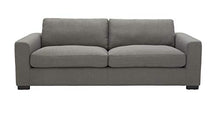 Load image into Gallery viewer, Amazon Brand - Stone &amp; Beam Westview Extra-Deep Down-Filled Sofa Couch, 89"W, Smoke

