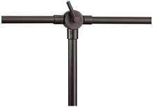 Load image into Gallery viewer, Turnbuckle Industrial Downbridge Floor Lamp LED Oil Rubbed Bronze Adjustable Metal Shade for Living Room Reading Bedroom - Franklin Iron Works
