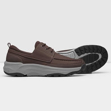 Load image into Gallery viewer, OTHUME Casual Boat Shoes for Men Comfortable, Mens Deck Shoes Penny Loafers &amp; Slip-ons Sneakers XXDX002M-RH-US-TAUPE-9.5 Brown
