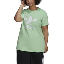 Load image into Gallery viewer, adidas Originals Women's Trefoil Tee, Glory Mint, Small
