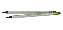 Load image into Gallery viewer, Ticonderoga SenseMatic Pencil, 0.7 mm Lead, Silver/Black Barrel, Pack of 2 - 1464311
