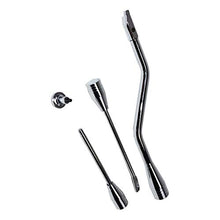 Load image into Gallery viewer, A-Team Performance - Shifter Lever Turn Signal Hazard Tilt Kit Car and Truck Billet in Chrome Column Dress Up Kit - Compatible with GM Columns Chevy Olds Buick from 1967-1994
