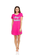 Load image into Gallery viewer, PURE CHAMP Sleepwear Night Shirts for Women – 4-Pack Soft Printed nightgowns for women
