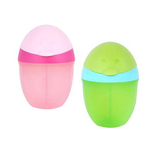 Load image into Gallery viewer, Kidsmile Baby Penguin No-Spill Milk Powder Dispenser, On-The-Go Baby Formula Dispenser, Anti-Skid Milk Container and Snack Cup, 2pcs of Pink and Green
