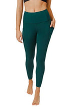 Load image into Gallery viewer, 90 Degree By Reflex Power Flex Yoga Pants - High Waist Squat Proof Ankle Leggings with Pockets for Women - Emerald - Small
