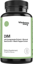 Load image into Gallery viewer, DIM Supplement for Women and Men with Pomegranate | Hormone and Estrogen Balance | Cell and Tissue Health | Diindolylmethane | 30-Day Supply | Made in USA (60 Capsules)
