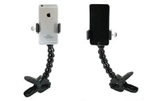 Load image into Gallery viewer, Golf Gadgets - Swing Recording System | Large Device Holder (PHABLET) with Jaws Clamp &amp; Gooseneck Mount. Compatible Large Devices Like iPhone 6/7 Plus, Samsung Galaxy Note, etc.
