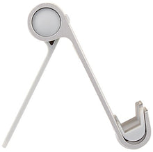 Load image into Gallery viewer, Amazon Basics Multi-Angle Portable Stand for iPad Tablet, E-reader and Phone - Silver
