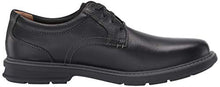 Load image into Gallery viewer, Clarks Men's Rendell Plain Oxford, Black Leather, 10 Wide
