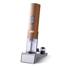 Load image into Gallery viewer, Dash Serve &amp; Preserve Wine Set – Rechargeable Electric Wine Preservation System – Wine Bottle Opener, Vacuum Sealer, 2 Reusable Caps + Charging Base – Rose Gold
